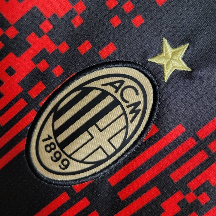 AC Milan "Milanese Mosaic" Premium Kit from FootballPrestige.com - Premium Football Kits