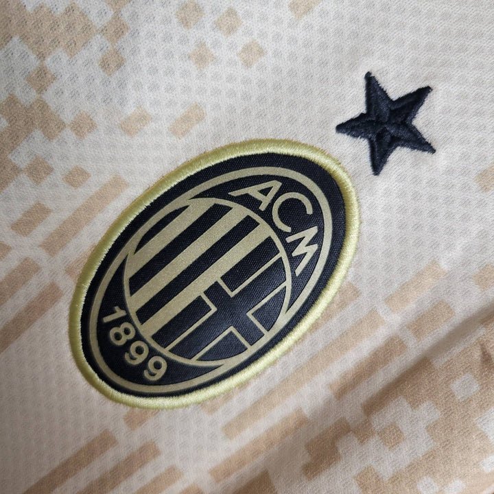 AC Milan "Milano Glitch" Premium Kit from FootballPrestige.com - Premium Football Kits