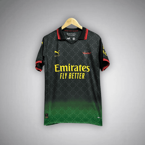 AC Milan x Off - White "Diavoli" Premium Kit from FootballPrestige.com - Premium Football Kits