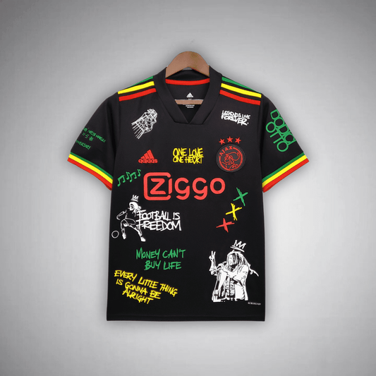 Ajax "Bob Marley" Premium Kit from FootballPrestige.com - Premium Football Kits