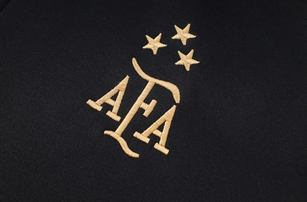 Argentina Black and Blue Premium Tracksuit from FootballPrestige.com - Premium Football Kits