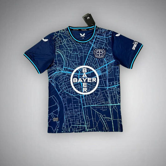 Bayer Leverkusen "Lightning" Premium Kit from FootballPrestige.com - Premium Football Kits