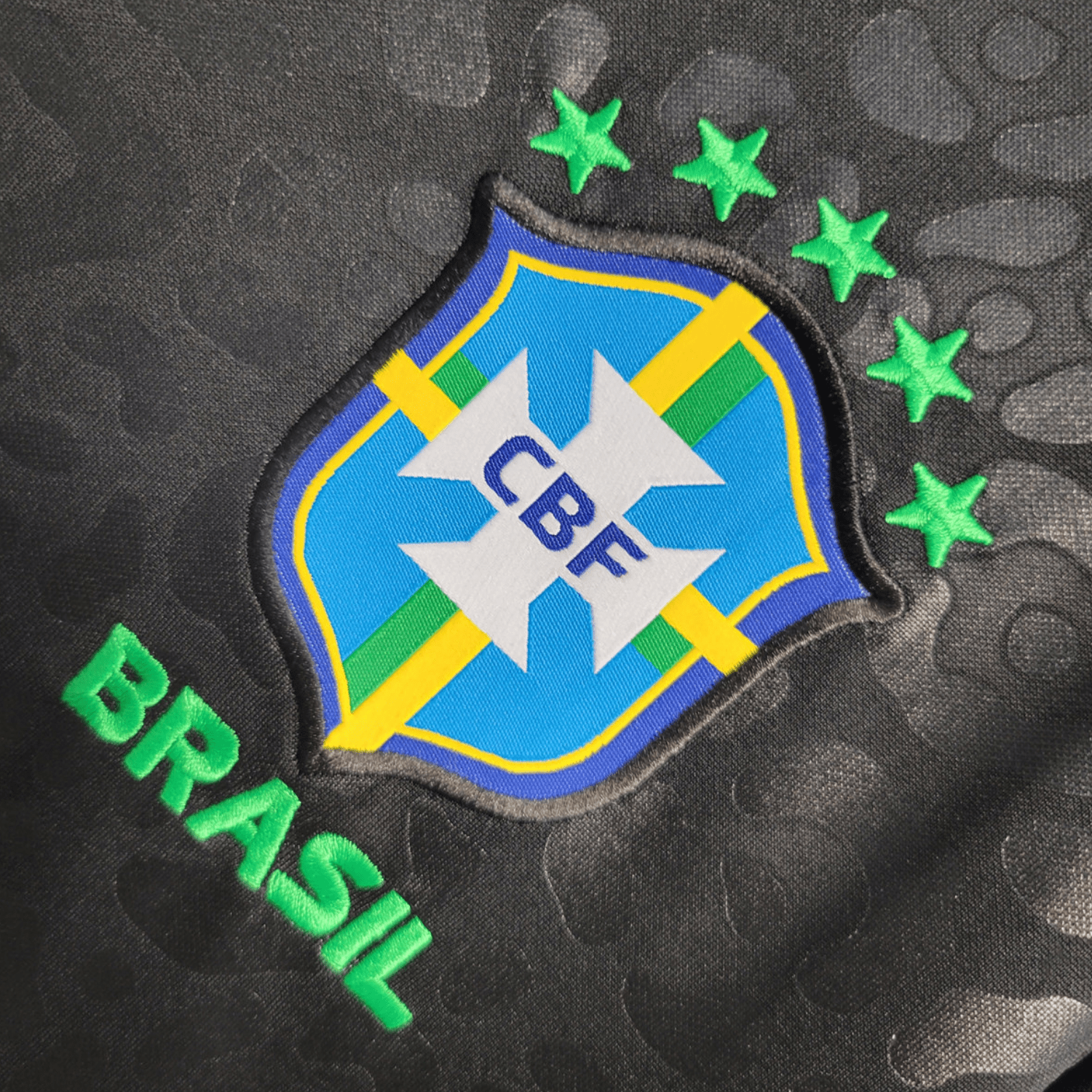 Brazil "Black Leopard" Premium Kit from FootballPrestige.com - Premium Football Kits