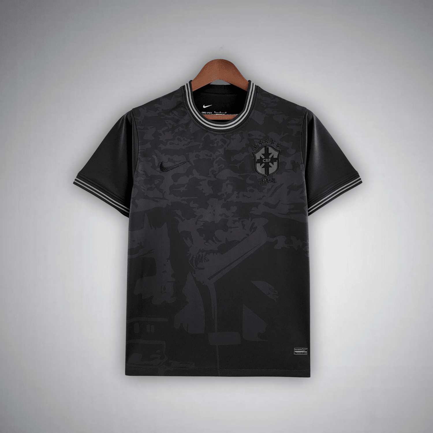 Brazil "Blackout" Premium Kit from FootballPrestige.com - Premium Football Kits