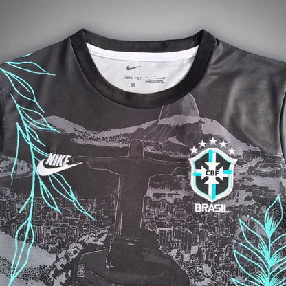 Brazil "Christo Noire" Premium Kit from FootballPrestige.com - Premium Football Kits