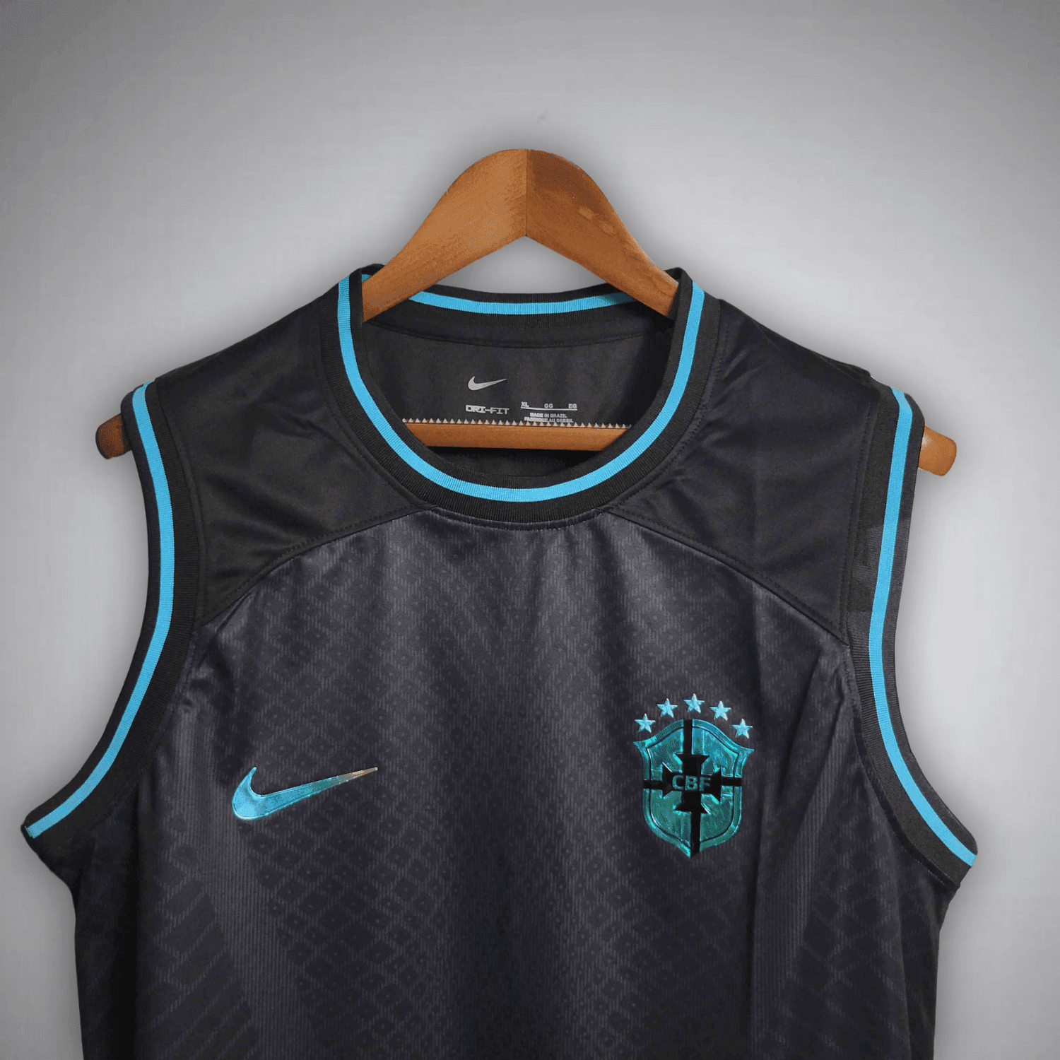 Brazil "Emerald Nights" Premium Tank Top from FootballPrestige.com - Premium Football Kits