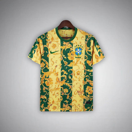 Brazil "Flor de Jogo" Premium Kit from FootballPrestige.com - Premium Football Kits