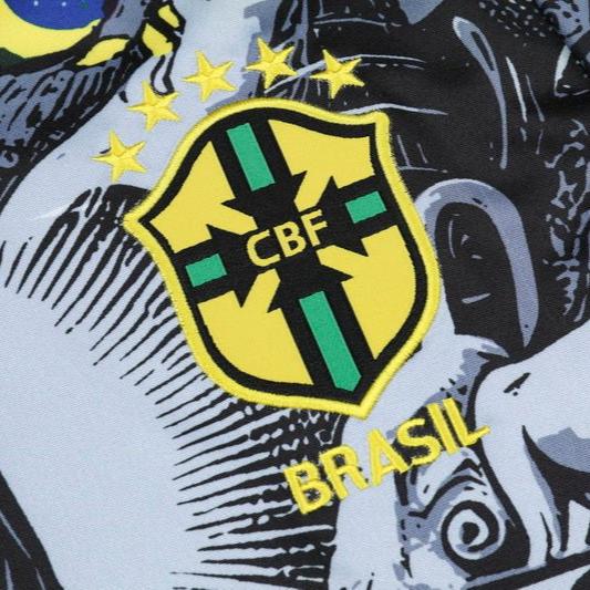 Brazil "Jesus" Premium Tracksuit from FootballPrestige.com - Premium Football Kits