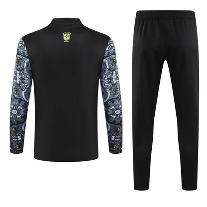 Brazil "Jesus" Premium Tracksuit from FootballPrestige.com - Premium Football Kits
