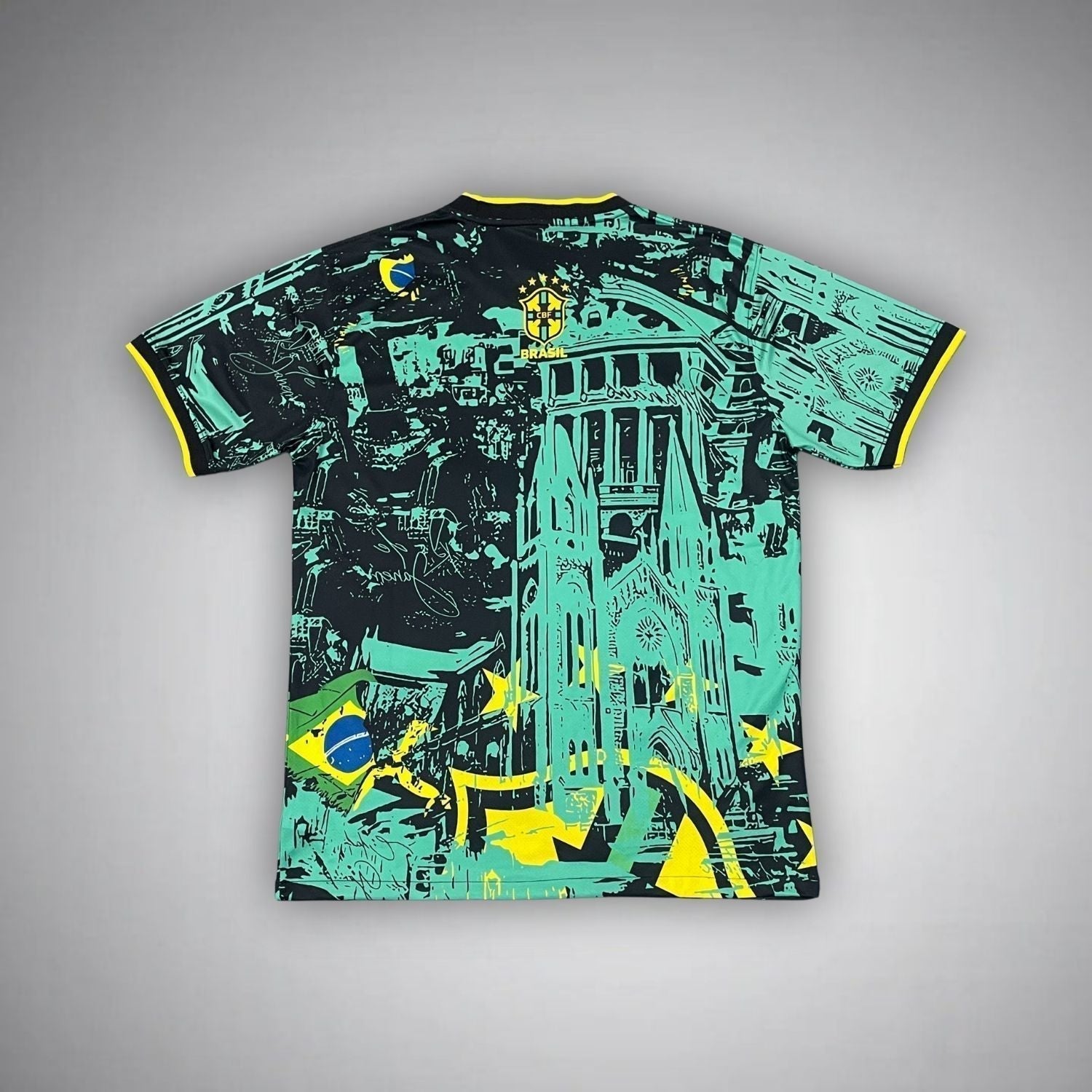 Brazil "Luz da Favela" Premium Kit from FootballPrestige.com - Premium Football Kits