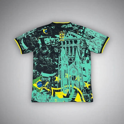 Brazil "Luz da Favela" Premium Kit from FootballPrestige.com - Premium Football Kits
