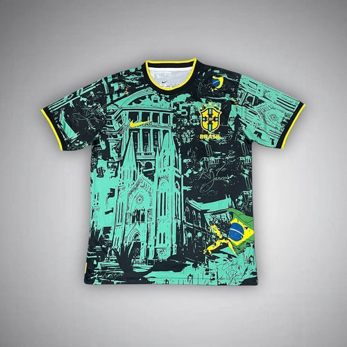 Brazil "Luz da Favela" Premium Kit from FootballPrestige.com - Premium Football Kits