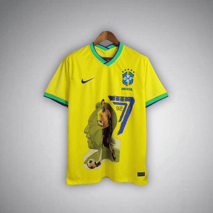 Brazil "Pelé 77/92" Premium Kit from FootballPrestige.com - Premium Football Kits