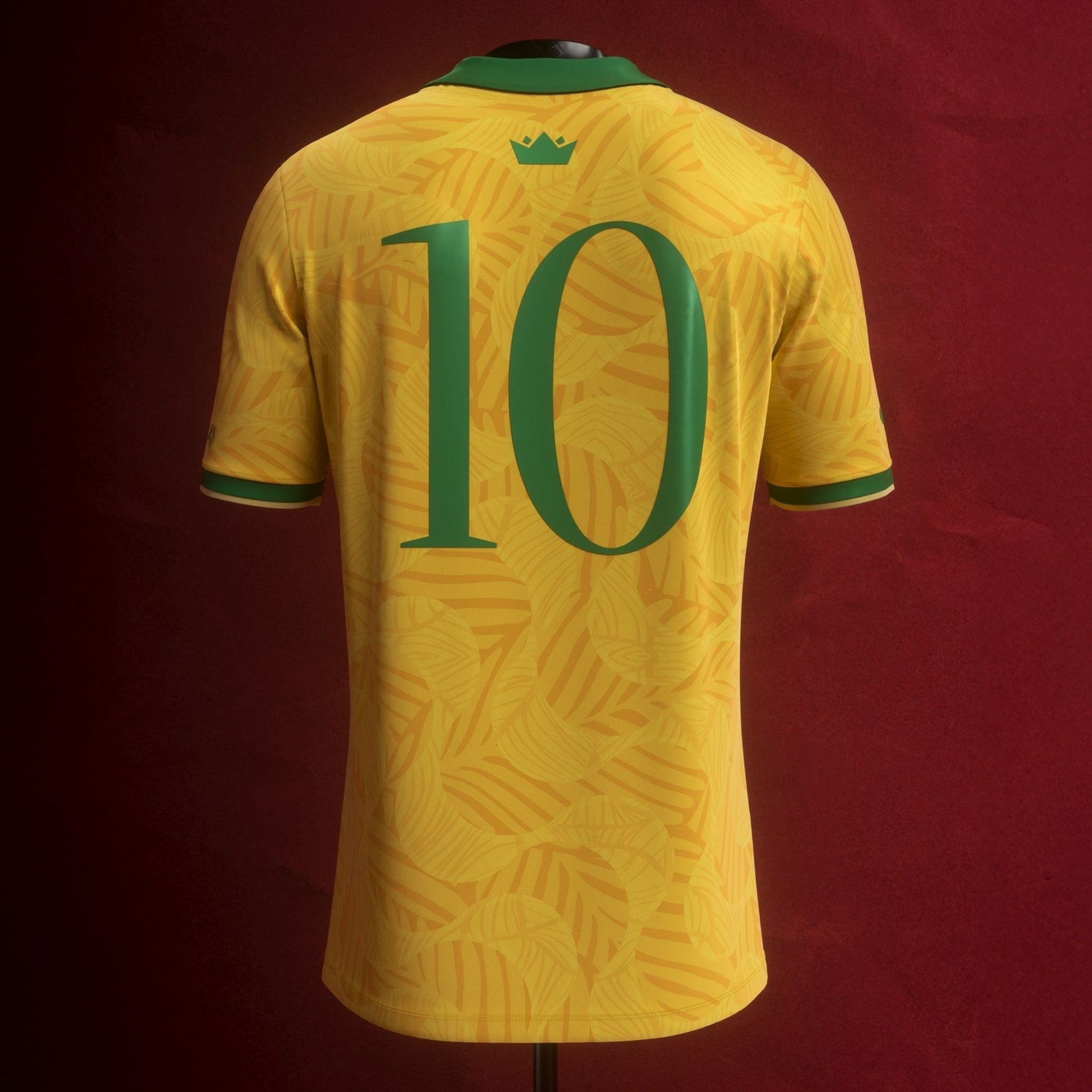 Brazil "The Prince" Premium Yellow Kit from FootballPrestige.com - Premium Football Kits