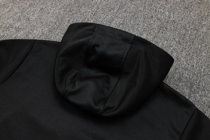 FC Barcelona Black Premium Tracksuit from FootballPrestige.com - Premium Football Kits
