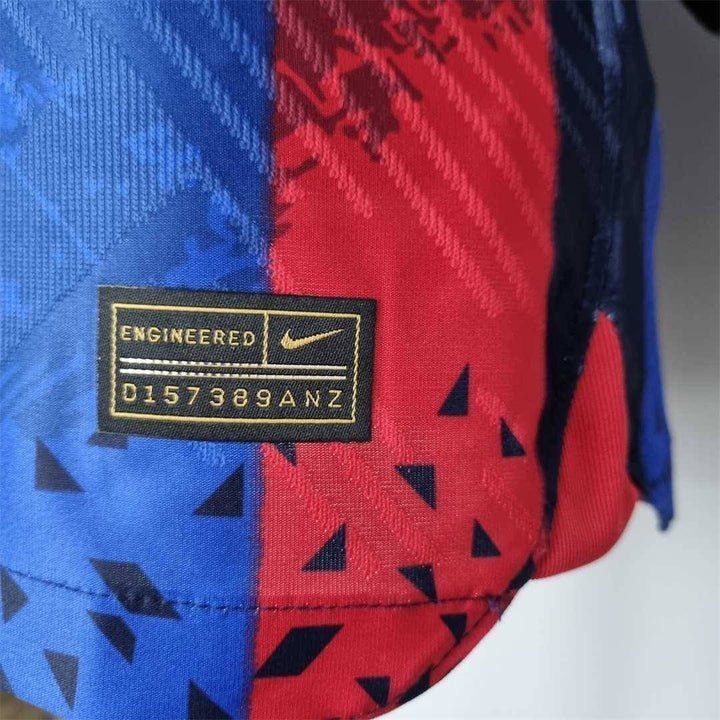 FC Barcelona "Blaugrana Brilliance" Premium Kit from FootballPrestige.com - Premium Football Kits