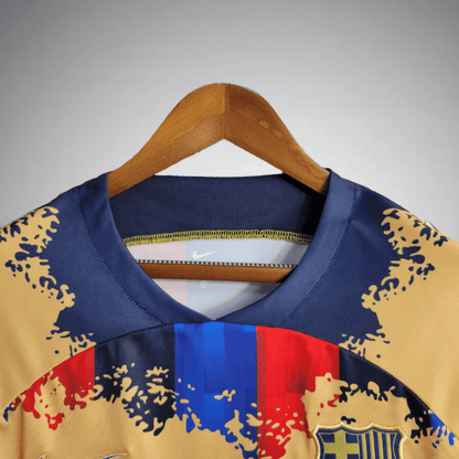 FC Barcelona "Catalan Pixel Fade" Premium Kit from FootballPrestige.com - Premium Football Kits