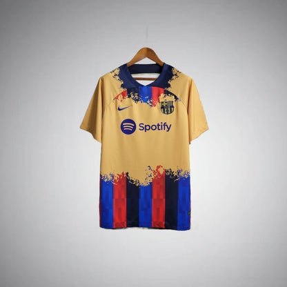FC Barcelona "Catalan Pixel Fade" Premium Kit from FootballPrestige.com - Premium Football Kits