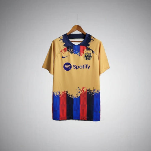 FC Barcelona "Catalan Pixel Fade" Premium Kit from FootballPrestige.com - Premium Football Kits