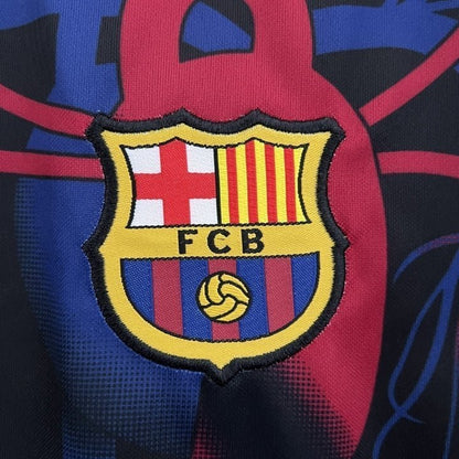 FC Barcelona "Catalan Veins" Kids Size Kit from FootballPrestige.com - Premium Football Kits