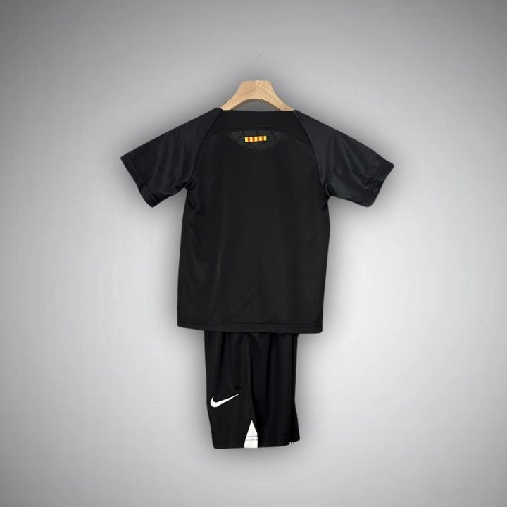 FC Barcelona "Catalan Veins" Kids Size Kit from FootballPrestige.com - Premium Football Kits
