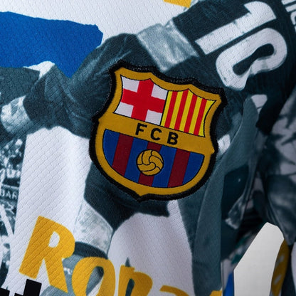 FC Barcelona "Chronicle" Premium Kids Size Kit from FootballPrestige.com - Premium Football Kits
