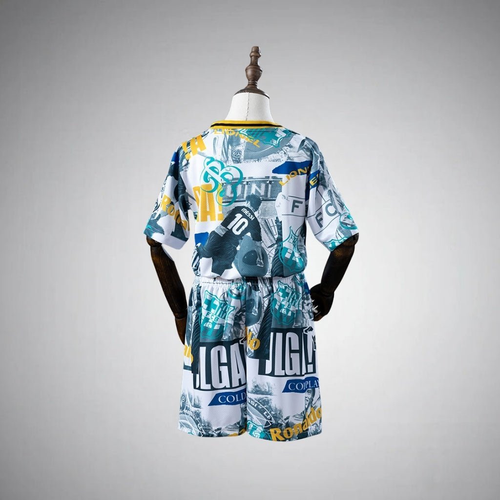 FC Barcelona "Chronicle" Premium Kids Size Kit from FootballPrestige.com - Premium Football Kits