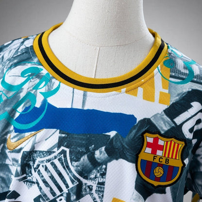 FC Barcelona "Chronicle" Premium Kids Size Kit from FootballPrestige.com - Premium Football Kits