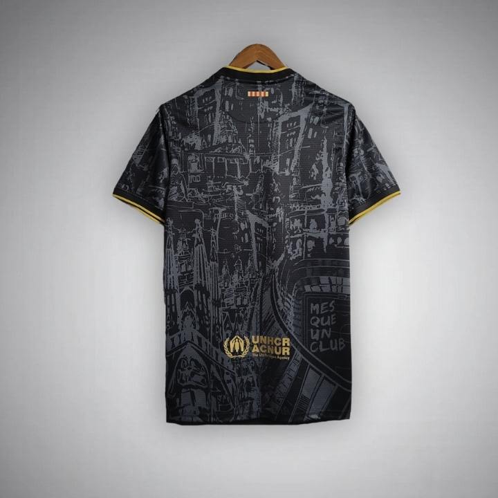 FC Barcelona "Cityscape Symphony" Premium Kit from FootballPrestige.com - Premium Football Kits