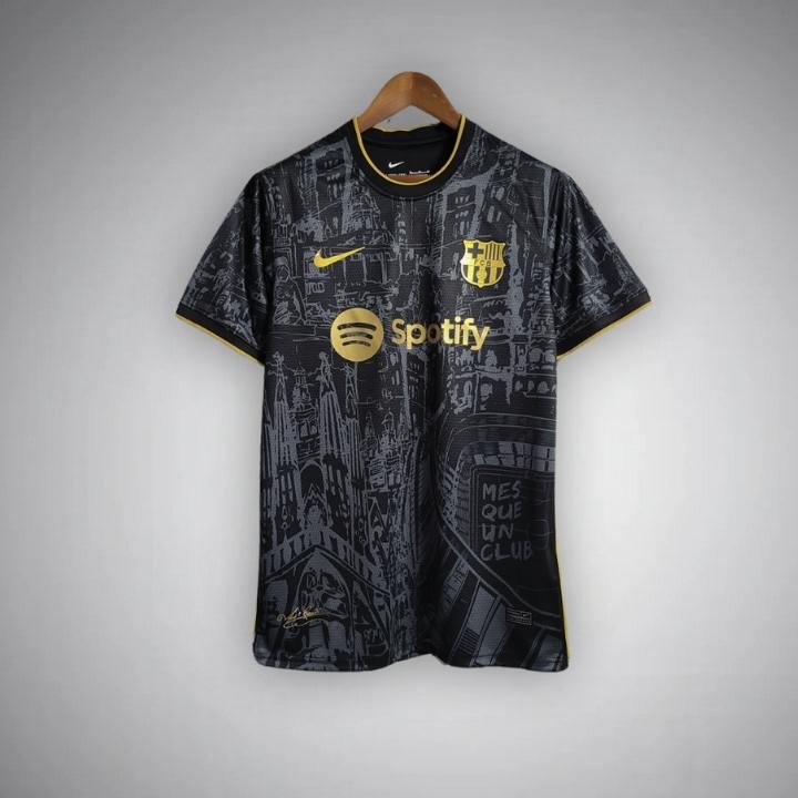 FC Barcelona "Cityscape Symphony" Premium Kit from FootballPrestige.com - Premium Football Kits