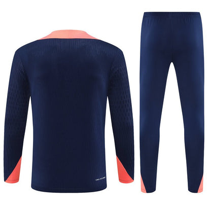 FC Barcelona "Comeback" Premium Kids Size Tracksuit from FootballPrestige.com - Premium Football Kits