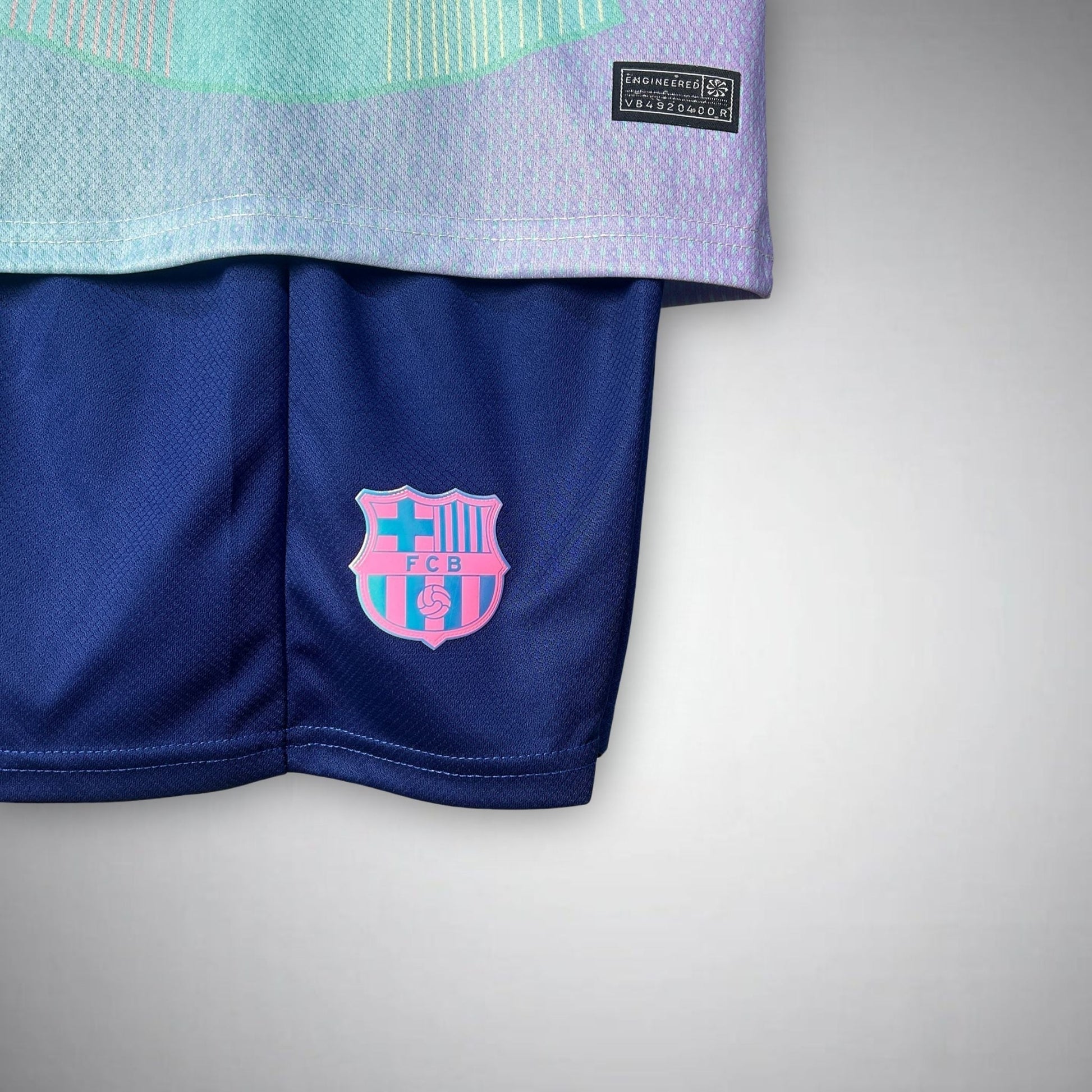 FC Barcelona "Dreamwave" Premium Kids Size Kit from FootballPrestige.com - Premium Football Kits