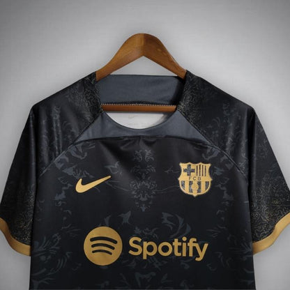 FC Barcelona "Golden Knight" Premium Kit from FootballPrestige.com - Premium Football Kits