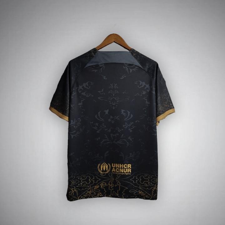 FC Barcelona "Golden Knight" Premium Kit from FootballPrestige.com - Premium Football Kits