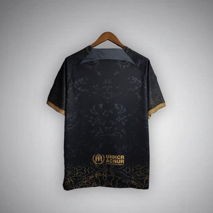 FC Barcelona "Golden Knight" Premium Kit from FootballPrestige.com - Premium Football Kits