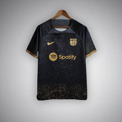 FC Barcelona "Golden Knight" Premium Kit from FootballPrestige.com - Premium Football Kits