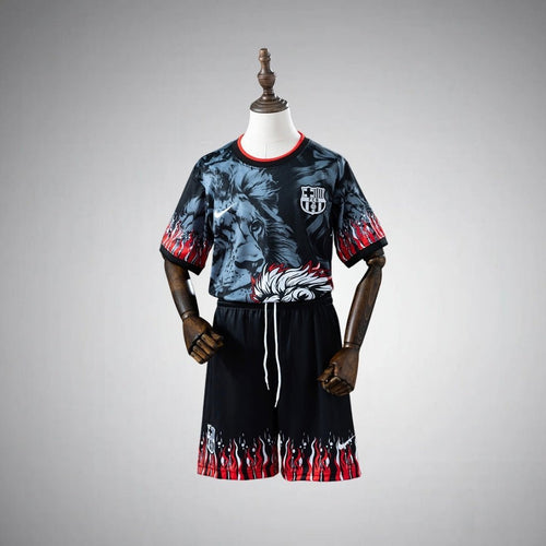 FC Barcelona "Lionheart" Premium Kids Size Kit from FootballPrestige.com - Premium Football Kits