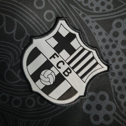 FC Barcelona "Noir Fleur" Premium Kit from FootballPrestige.com - Premium Football Kits