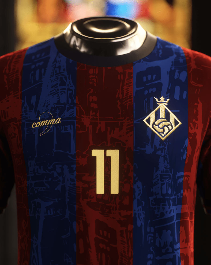 FC Barcelona "The Prince" Premium Kit from FootballPrestige.com - Premium Football Kits