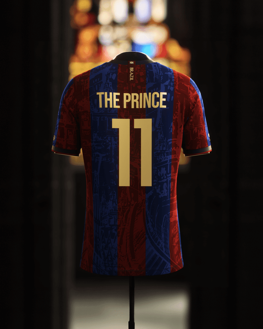 FC Barcelona "The Prince" Premium Kit from FootballPrestige.com - Premium Football Kits