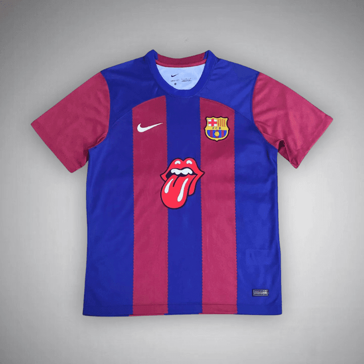 FC Barcelona "Tongue" Premium Kit from FootballPrestige.com - Premium Football Kits