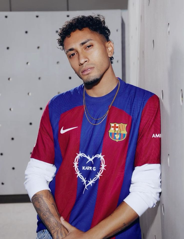FC Barcelona x Karol G Limited Edition Home Kit from FootballPrestige.com - Premium Football Kits