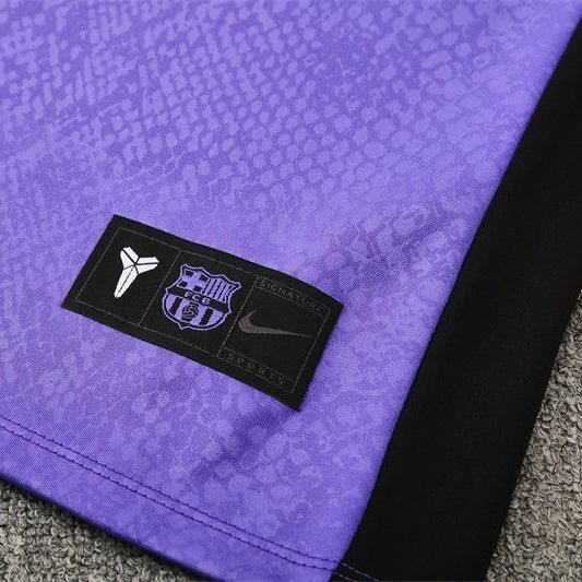 FC Barcelona x Mamba Premium Kids Size Tracksuit from FootballPrestige.com - Premium Football Kits