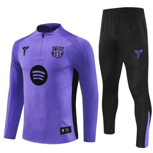 FC Barcelona x Mamba Premium Tracksuit from FootballPrestige.com - Premium Football Kits
