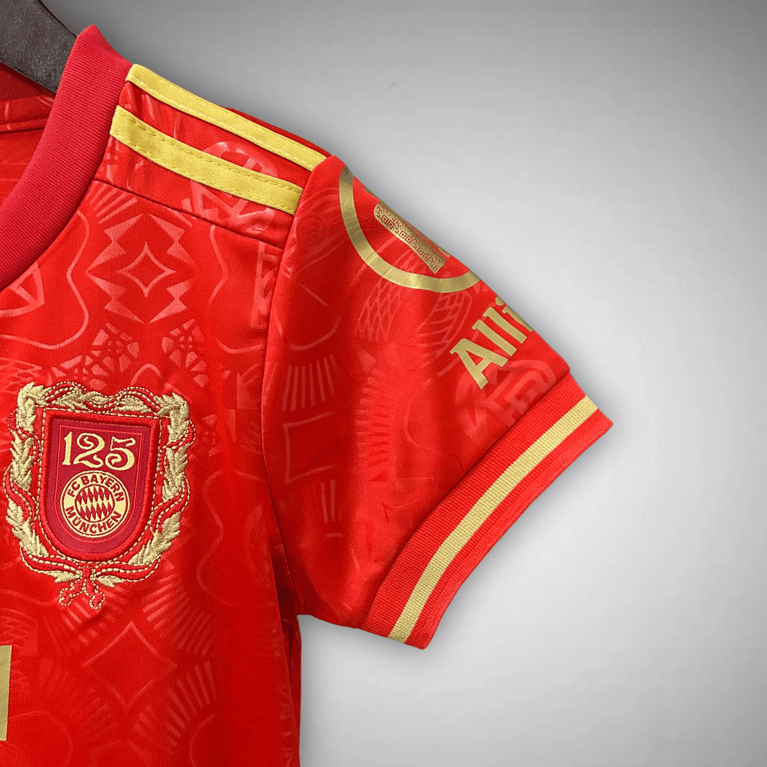 FC Bayern 125 Anniversary Kids Size Kit from FootballPrestige.com - Premium Football Kits