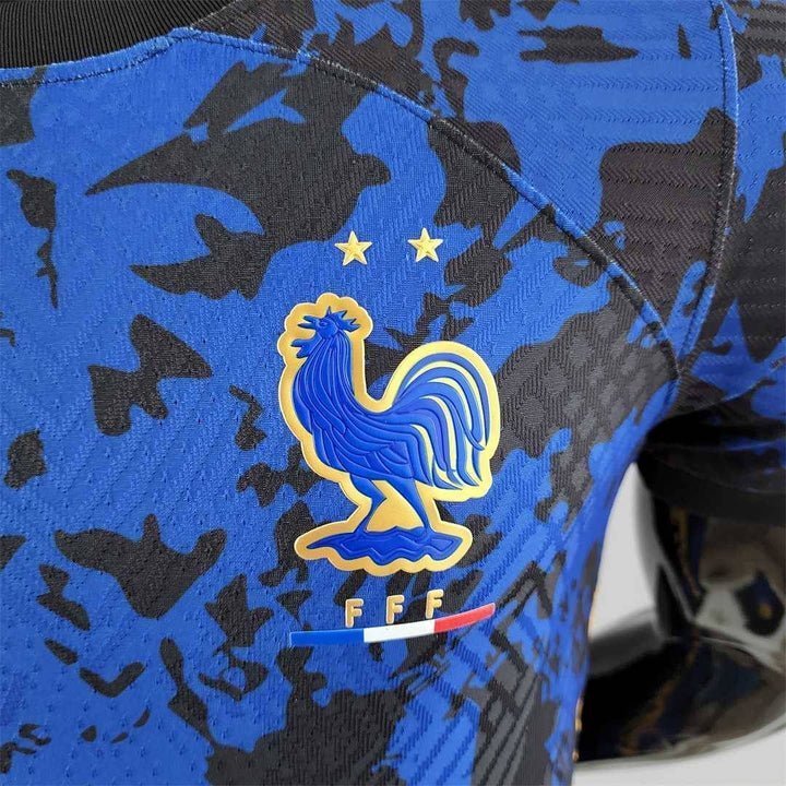 France "Bleu Nuit Éclatant" Premium Kit from FootballPrestige.com - Premium Football Kits