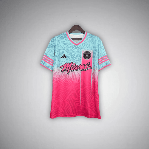 Inter Miami "Miami Beach" Premium Kit from FootballPrestige.com - Premium Football Kits