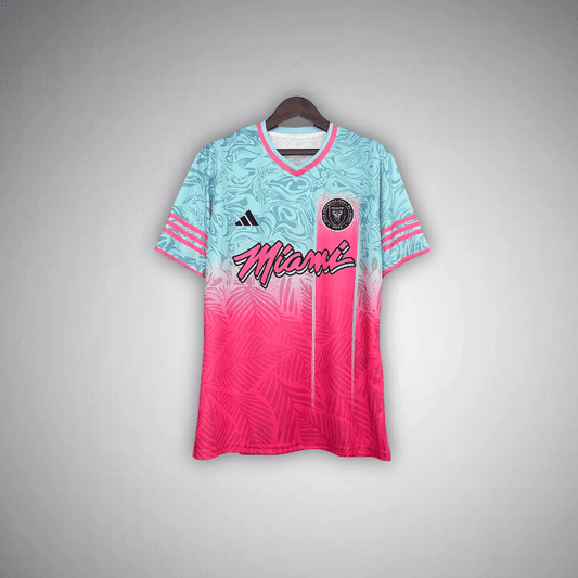 Inter Miami "Miami Beach" Premium Kit from FootballPrestige.com - Premium Football Kits