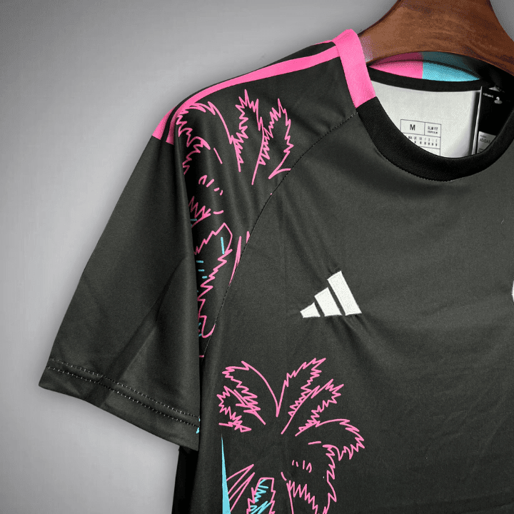 Inter Miami "Neon Beach" Premium Kit from FootballPrestige.com - Premium Football Kits