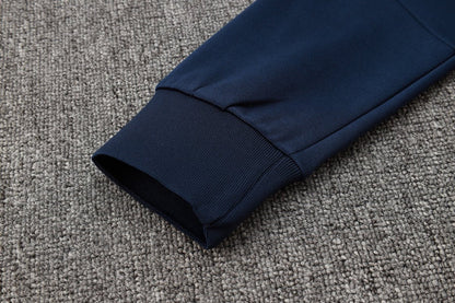 Italy Turquoise and Dark Blue Premium Tracksuit from FootballPrestige.com - Premium Football Kits